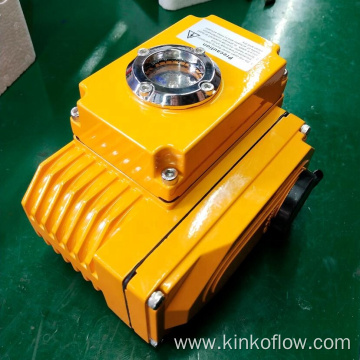 YELLOW COLOR ON-OFF TYPE OXMA ELECTRICAL ACTUATOR